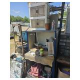 30'ï¿½39' x54' Rolling shelf  and contents