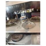 Collector plates, mug and plate hangers,  Please