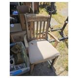 Chair on wheels