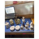 Snow Globes/ music boxes, work, trinket dishes,