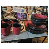 Set Corelle  hearthstone dishes
