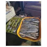 Large lot flatware
