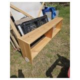 6' wood shelf