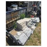 Large lot tile and day bed frame