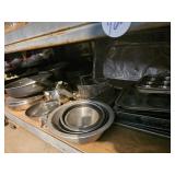 Pots pans a cookware