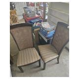 2- dinning room chairs