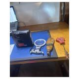 Hyper Tough Car Flashlight, magnifying glass,