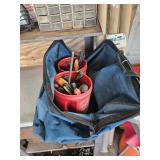 Ryobi tool bag and tools