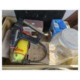 Electric  stapler and misc