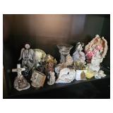 Large lot of angels bring boxes