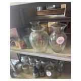 Vases and candle holders  Please bring boxes