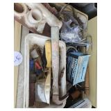 Tray of tools and hardware