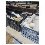 2 crates PVC Fittings