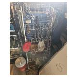 Costume necklaces  and rack