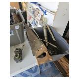 Grease gun and saws