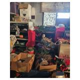 Remainder of Christmas  and holiday decorations
