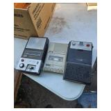 Cassette tape players untested