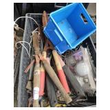 Crate hedge trimmers, and misc