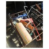 Crate of caulking guns