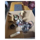 Figurenes. Candle holders, clock, shelf and more