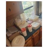 Tupperware and other 2 boxes