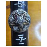 Star ring 10k DSCO and 3 stone ring 10k PC
