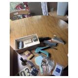 Glasses repair kit, staplers mirrors and more-