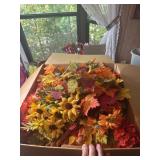 Large box of fall flowers