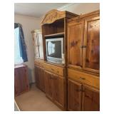 3 pc Tv Cabinet with storage buyer is responsible
