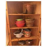 LgLot of baskets and bowls