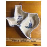 Made In Texas Divided dish