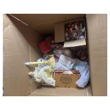2 boxes of Christmas Decorations