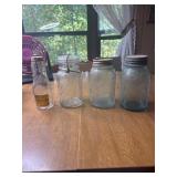 Vintage Atlas and Ball canning jars
