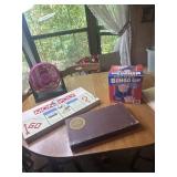 Monopoly, Scrabble and Deluxe Bingo game