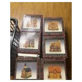 6 tea light houses