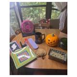 Plates stands , Peppermint schnapps mug,