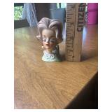 Napco Ware Lady Head Vase