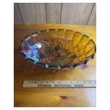 Carnival Glass Fruit Bowl