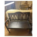 Black bench 40ï¿½x18ï¿½x40ï¿½