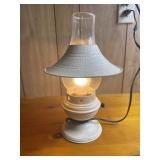 Small tin lamp