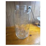 18 1/2ï¿½ Mason Jar