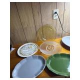 German Chocolate cake Plate, platters, gravy boat