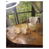 Lg lot of measuring cups 1 glass 6 plastic some