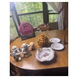 Angels, no mark MCM Rose cracker Jar, and more