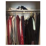 Contents of primary closet small and medium