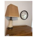 Lamp and clock