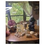 Sea shells, Angels, vases, turtle shells and more