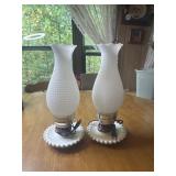 Hobnail Lamps untested