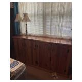 Very well built Custom built cabinet 67ï¿½x15ï¿½x36ï¿½