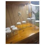 9 Golden Harvest Canister Set